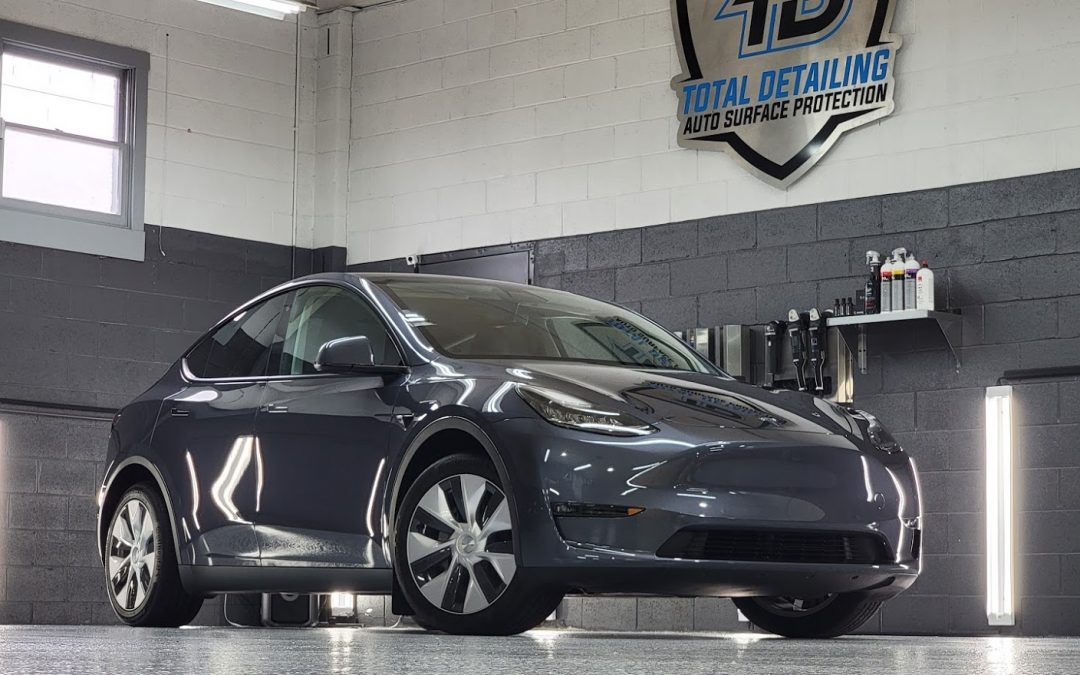 2021 Tesla Model Y – Midnight Silver Metallic – PPF & Ceramic Coating