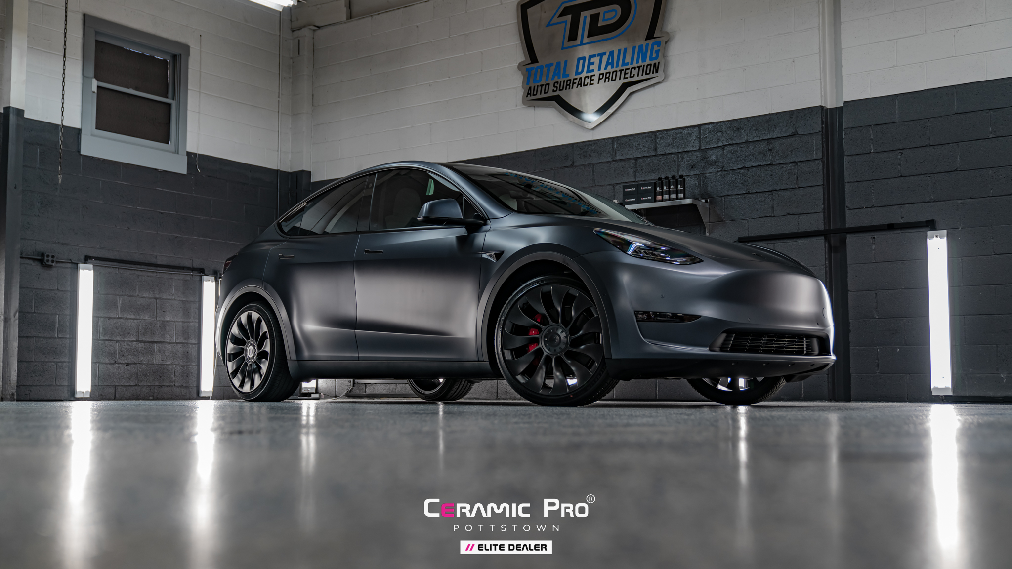 Installing Matte Tesla Paint Protection Film can protect your vehicle and make it look great.
