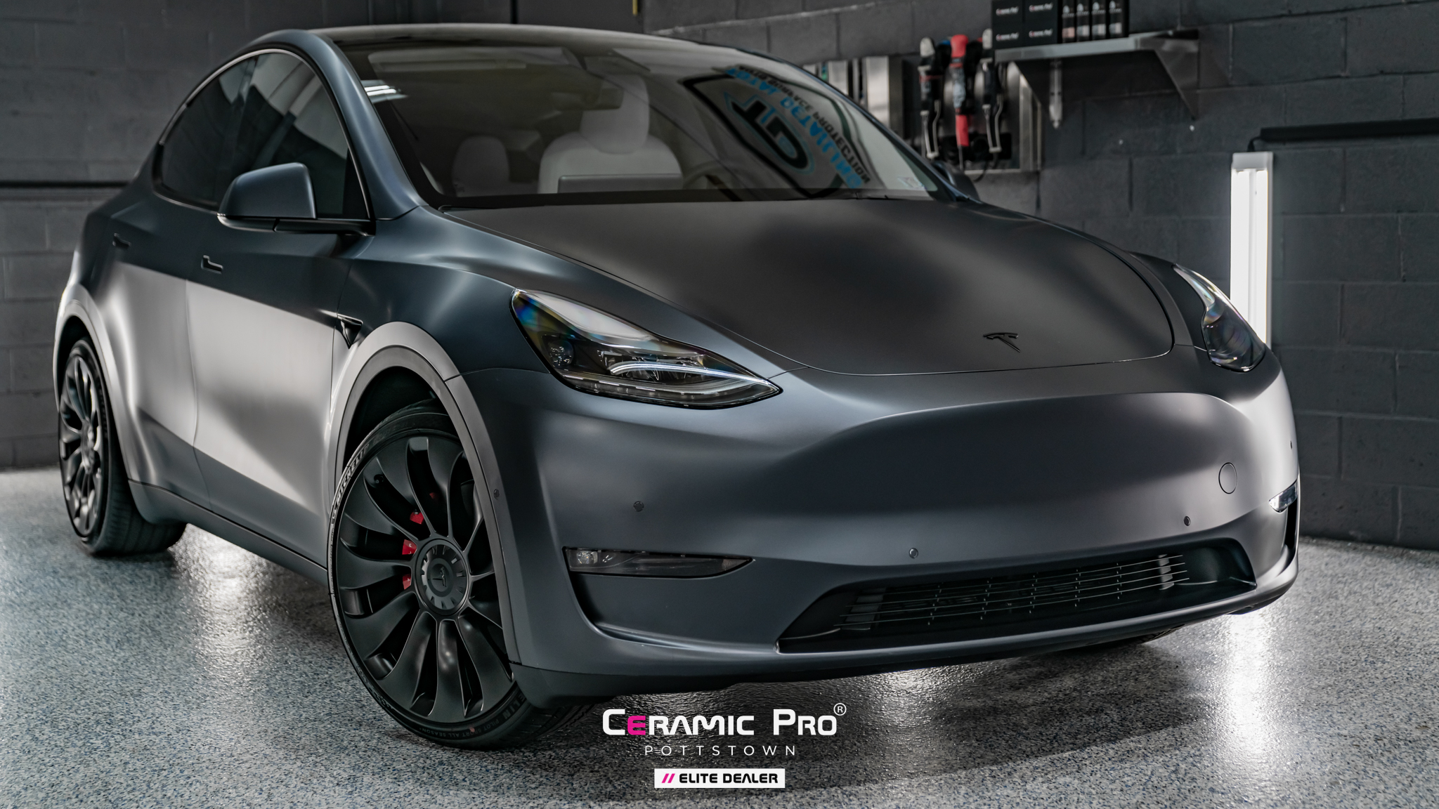 Tesla Model Y Matte grey 