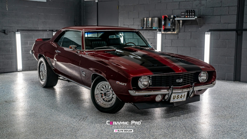 Ceramic Coating on Corvette