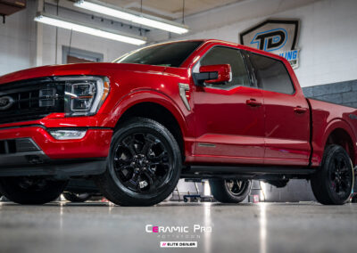Ford F150 with Paint Protection Film Applied by Ceramic Pro Pottstown