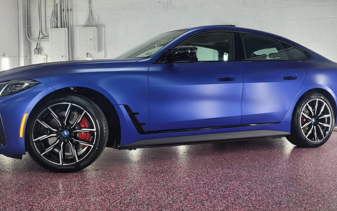 2023 BMW I4 PPF & Ceramic Coating