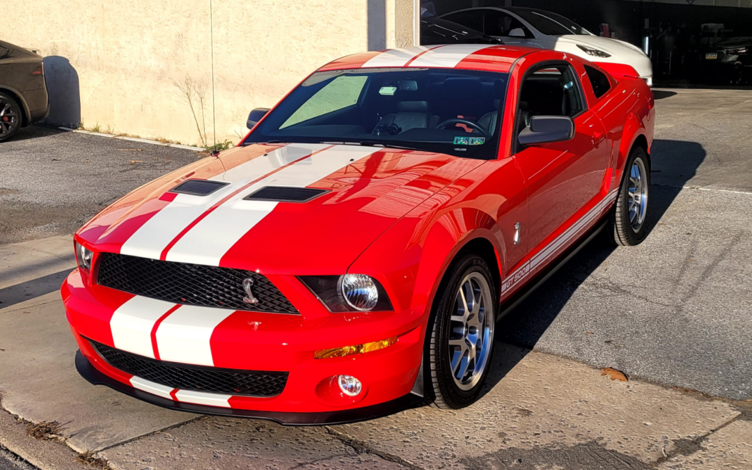 Red Mustang Shelby GT500 Ceramic Coating & PPF