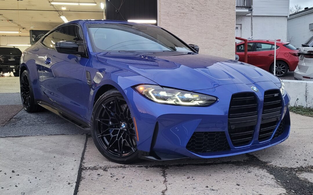 BMW M4 Competition Ceramic Coating, PPF & Window Tint