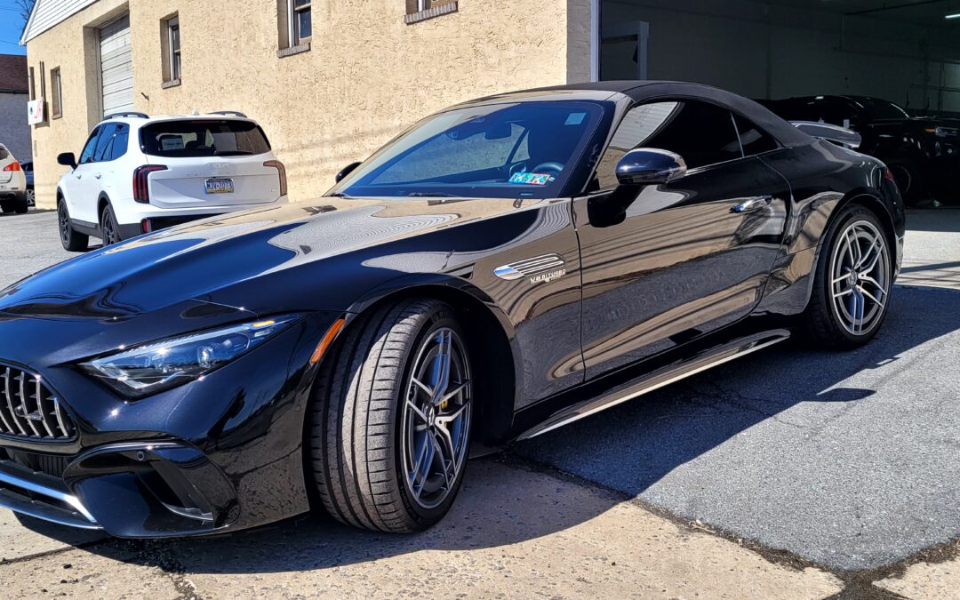 Black AMG65 Ceramic Coating, PPF & Window Tint