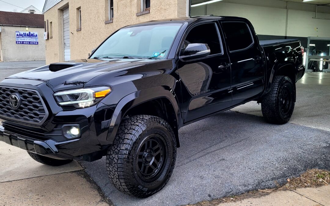 2024 TRD tacoma Ceramic Coating, PPF & Window Tint