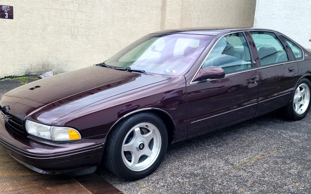 96 Impala ss Lingenfelter Edition 2 step polish with wheels off